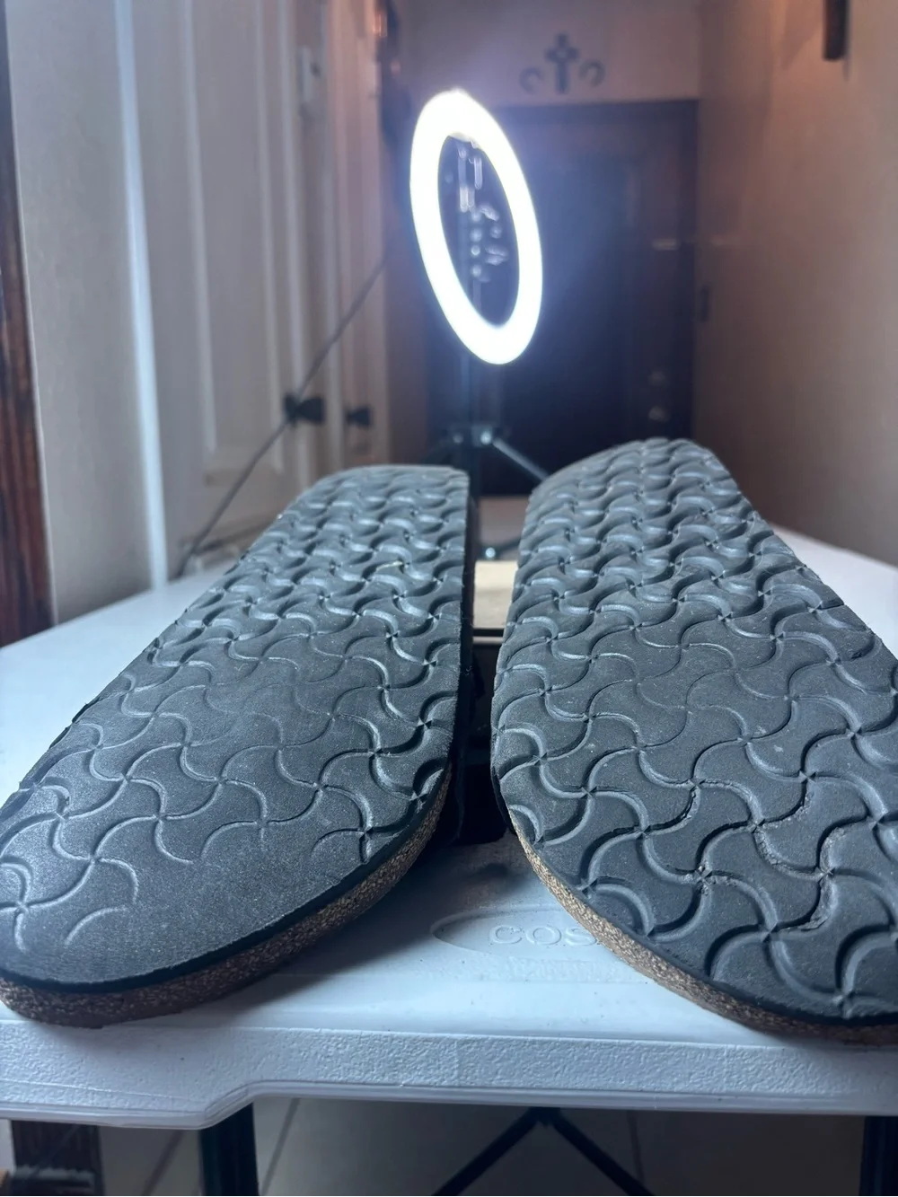 Birkenstock Arizona Black Suede Leather Sandals #arizona Sz 45 / US 12